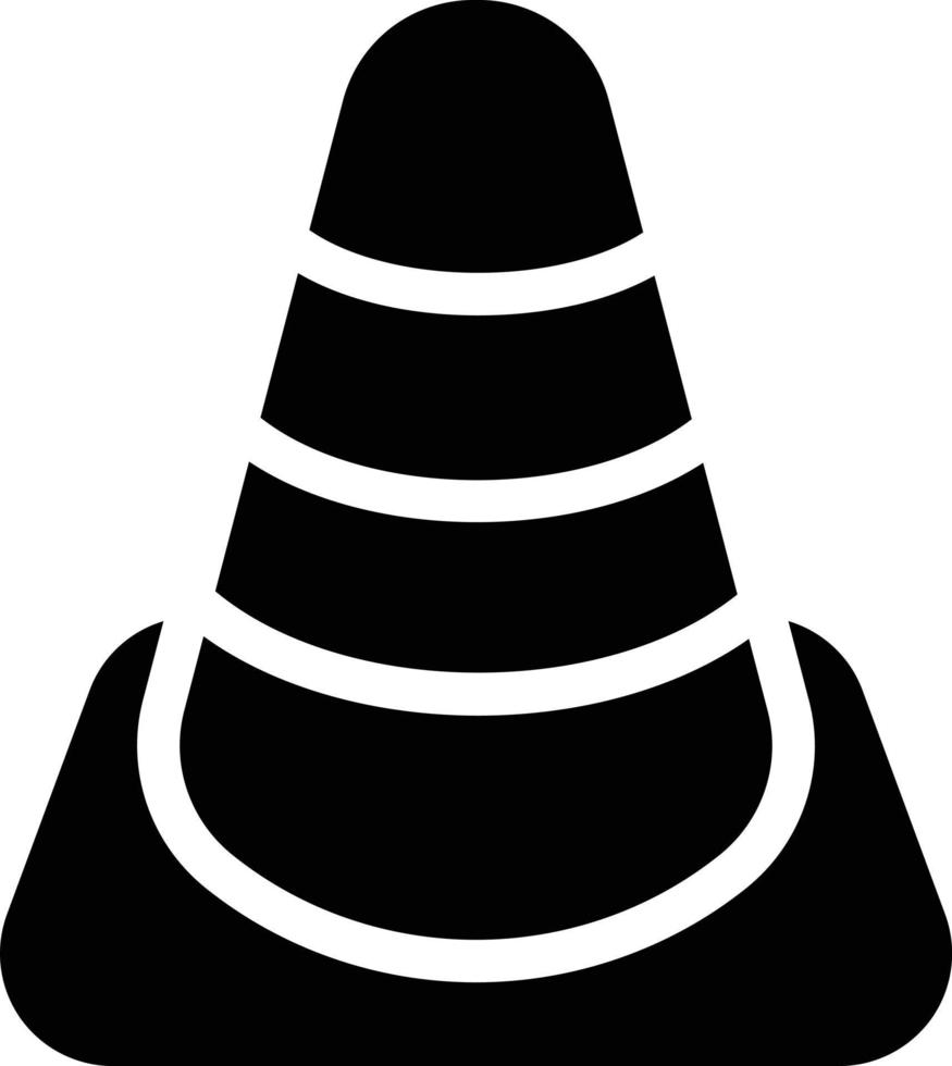 ilustración de vector de cono en un fondo. símbolos de calidad premium. iconos vectoriales para concepto y diseño gráfico.