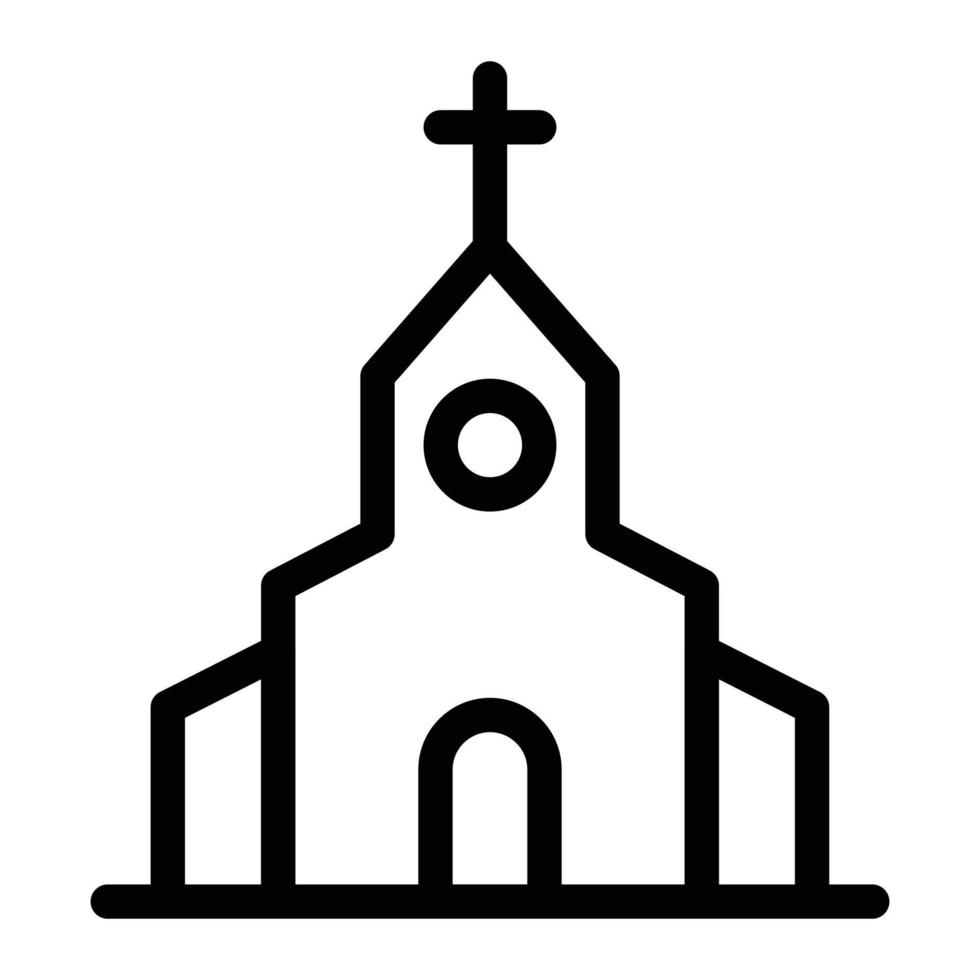 church vector illustration on a background.Premium quality symbols.vector icons for concept and graphic design.