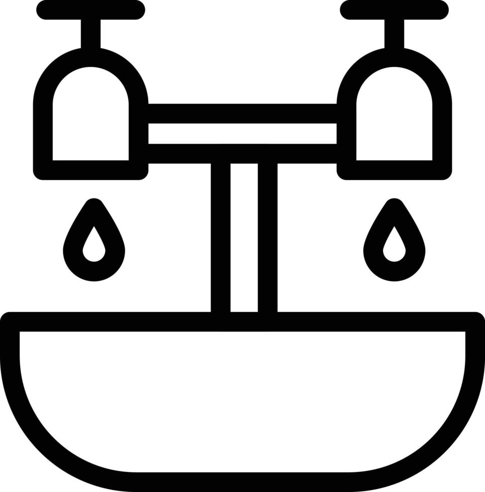 sink tap vector illustration on a background.Premium quality symbols.vector icons for concept and graphic design.