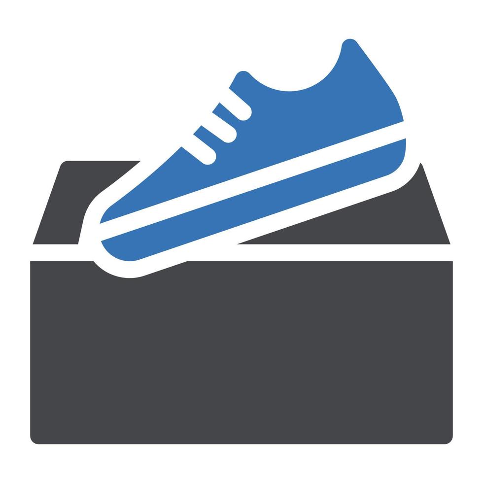 Ilustración de vector de zapato en un fondo. Símbolos de calidad premium. Iconos vectoriales para concepto y diseño gráfico.