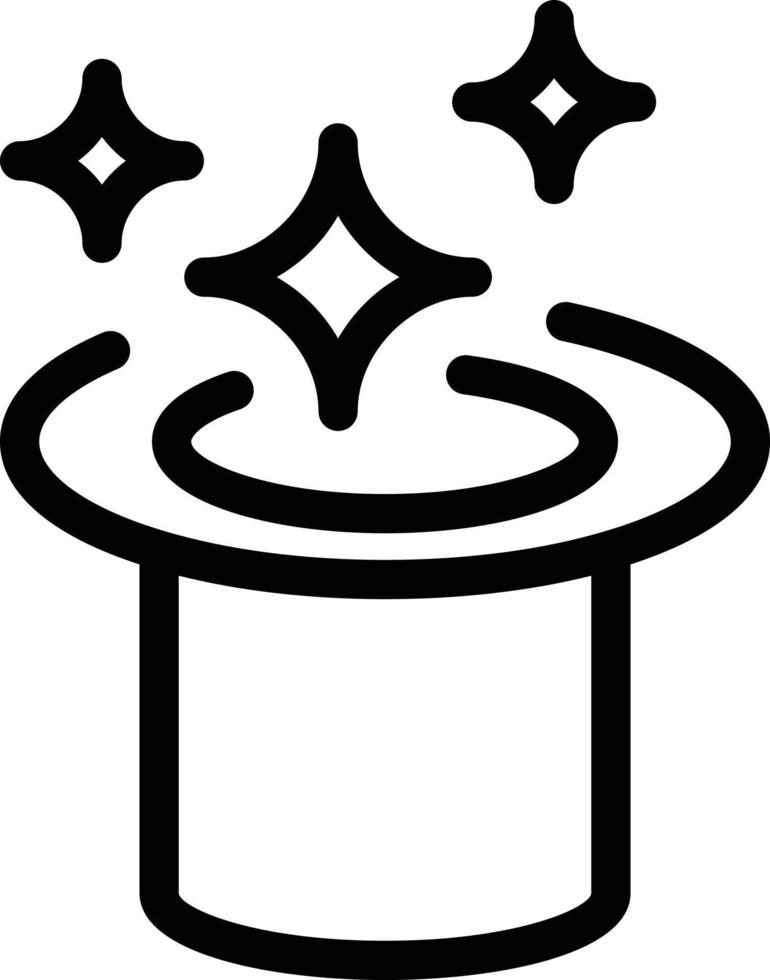 hat magic vector illustration on a background.Premium quality symbols.vector icons for concept and graphic design.