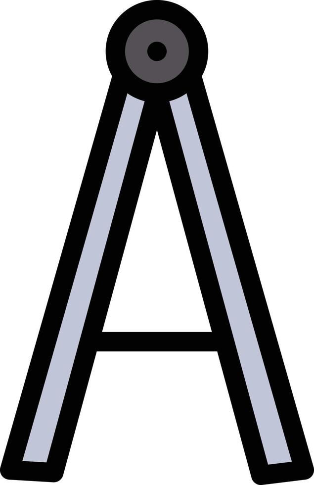 ilustración de vector de brújula en un fondo. símbolos de calidad premium. iconos vectoriales para concepto y diseño gráfico.