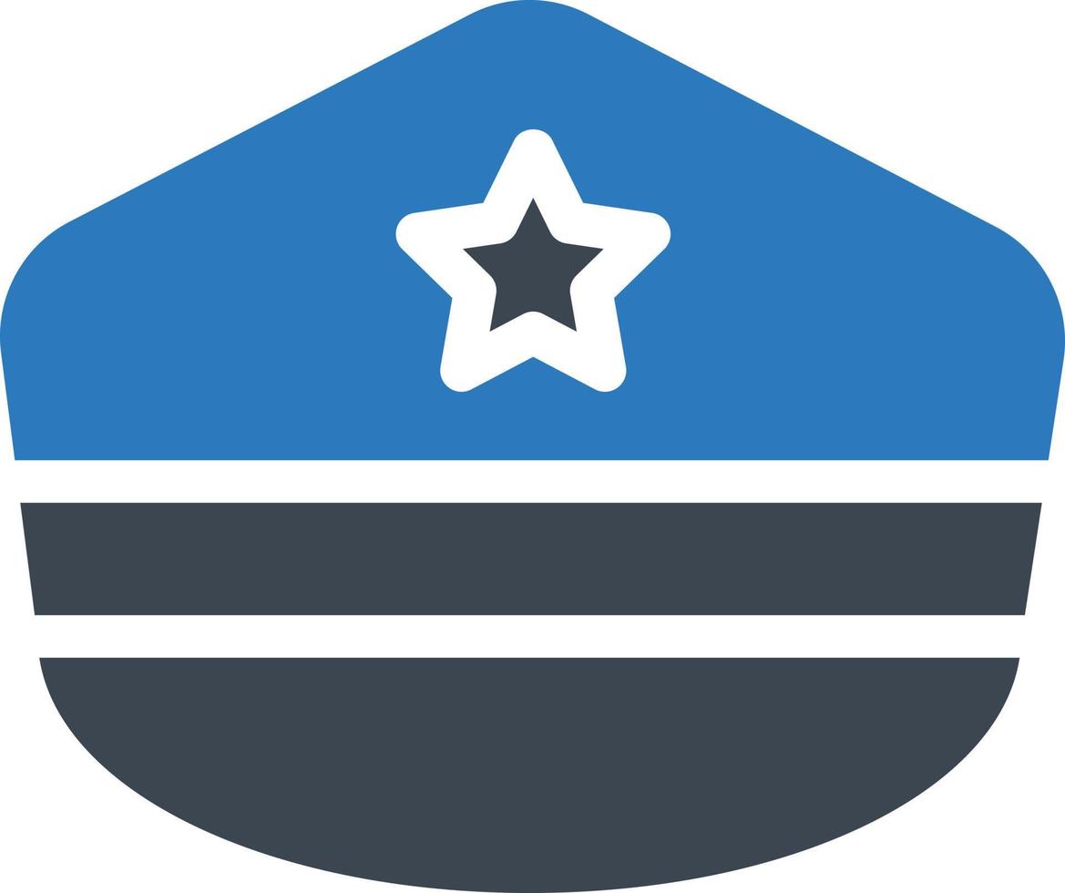 police cap vector illustration on a background.Premium quality symbols.vector icons for concept and graphic design.