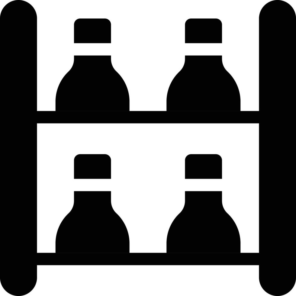 botellas de cerveza ilustración vectorial sobre un fondo. símbolos de calidad premium. iconos vectoriales para concepto y diseño gráfico. vector