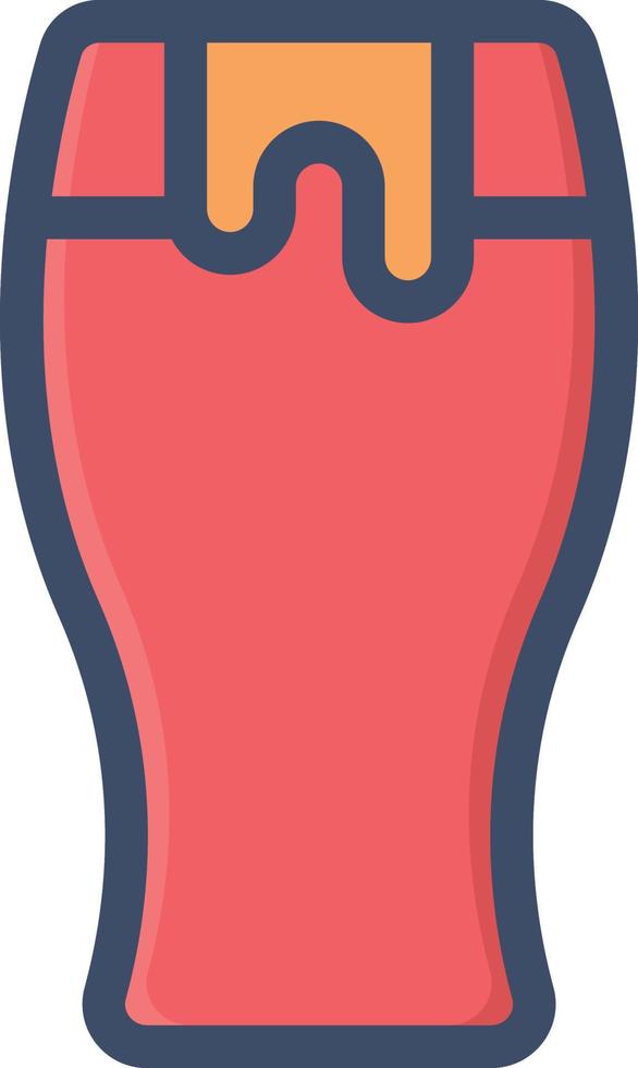 beer glass vector illustration on a background.Premium quality symbols.vector icons for concept and graphic design.