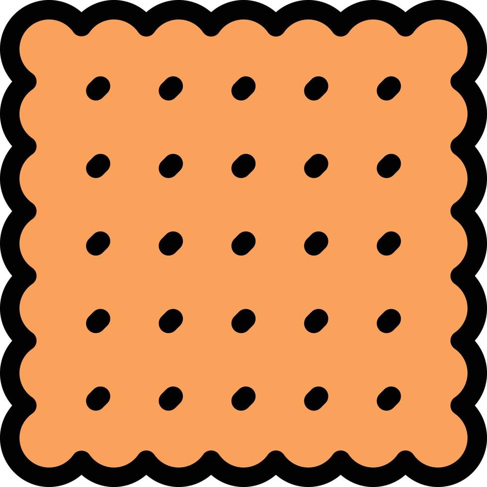 biscuit vector illustration on a background.Premium quality symbols.vector icons for concept and graphic design.