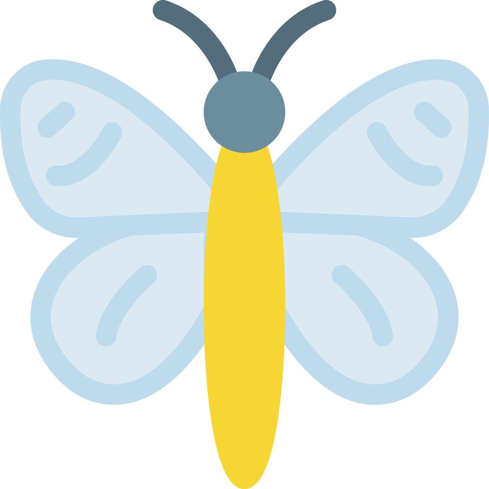 Ilustración de vector de mariposa en un fondo. Símbolos de calidad premium. Iconos vectoriales para concepto y diseño gráfico.