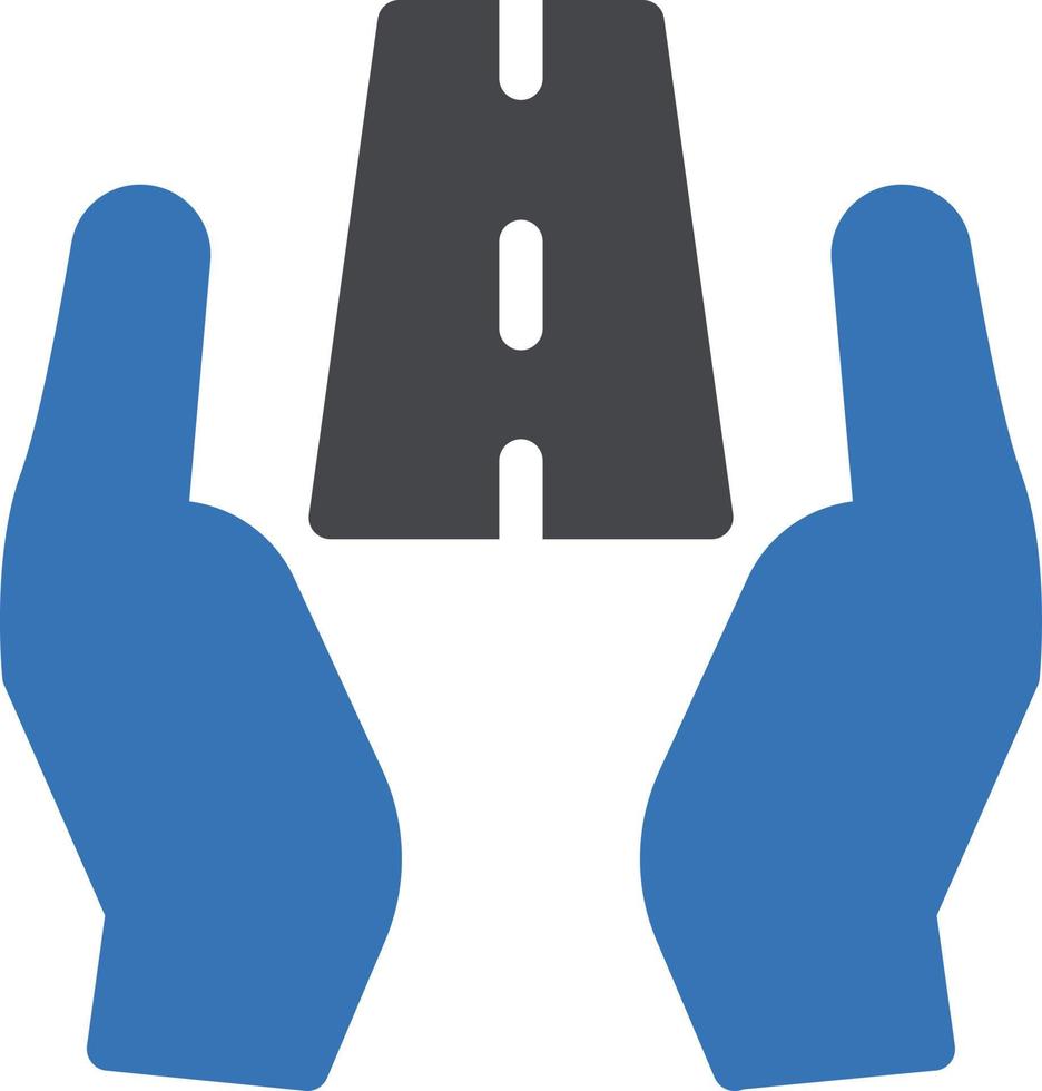 road protection vector illustration on a background.Premium quality symbols.vector icons for concept and graphic design.