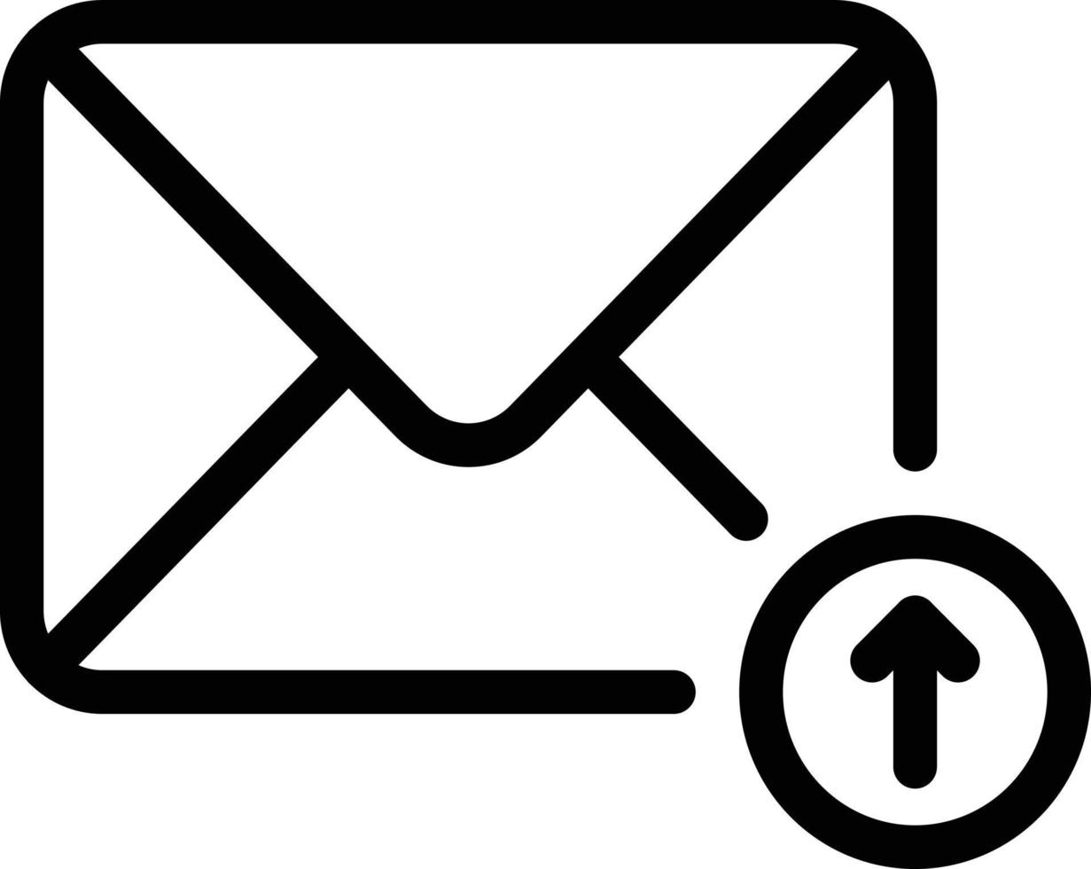email send vector illustration on a background.Premium quality symbols.vector icons for concept and graphic design.