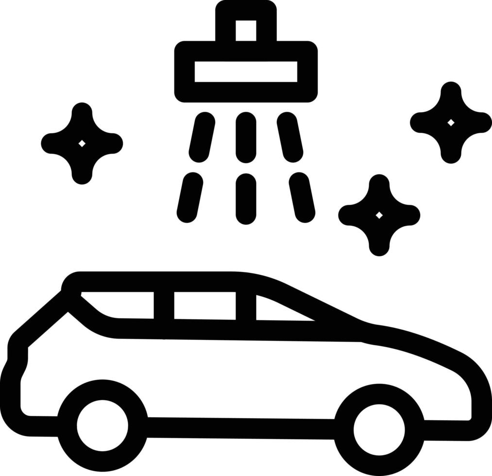 car wash vector illustration on a background.Premium quality symbols.vector icons for concept and graphic design.