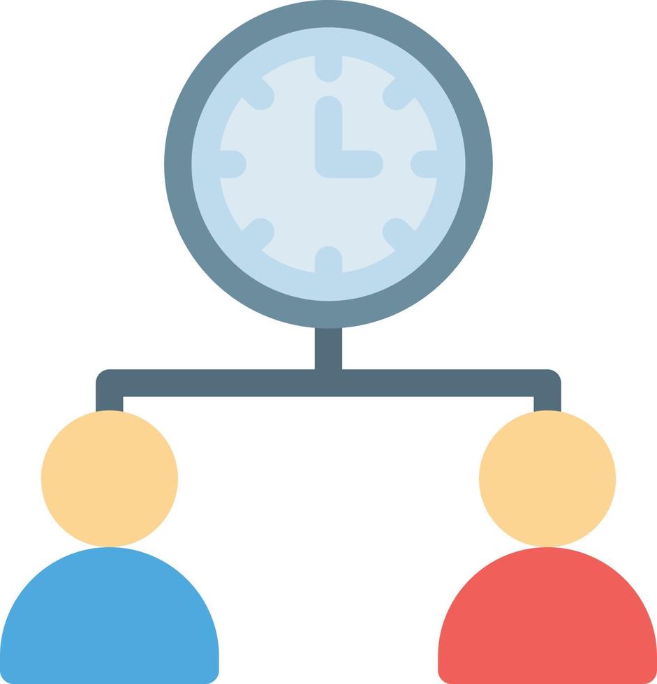 management time vector illustration on a background.Premium quality symbols. vector icons for concept and graphic design.