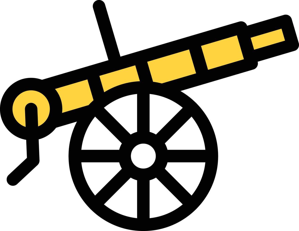 canon vector illustration on a background.Premium quality symbols. vector icons for concept and graphic design.