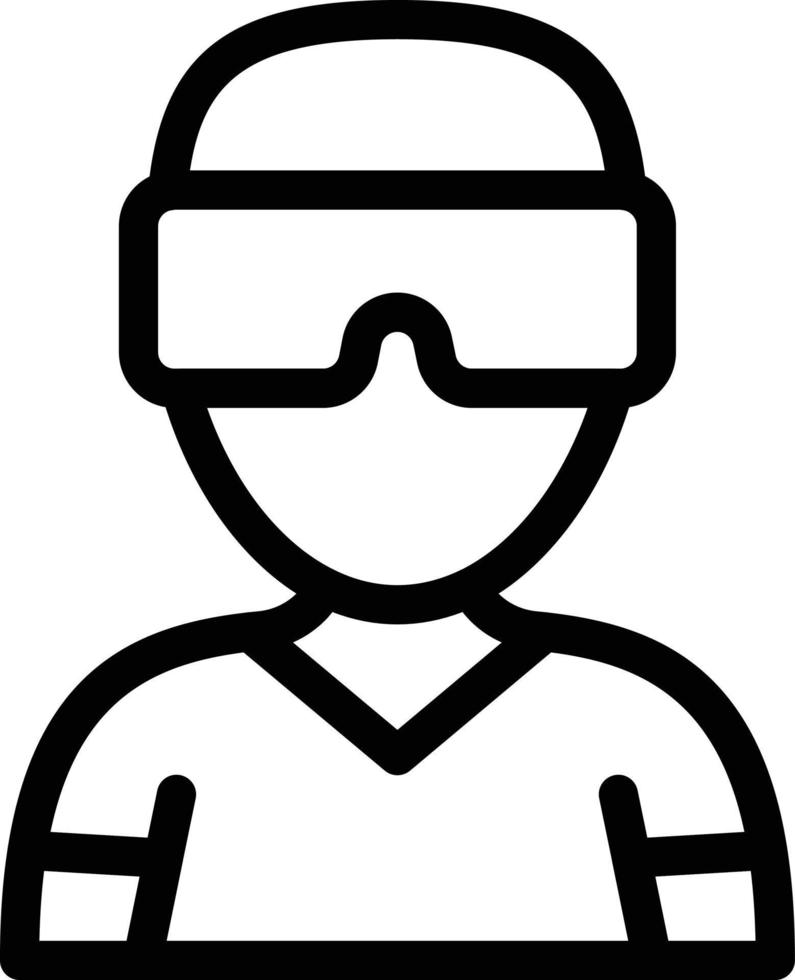 VR vector illustration on a background.Premium quality symbols.vector icons for concept and graphic design.