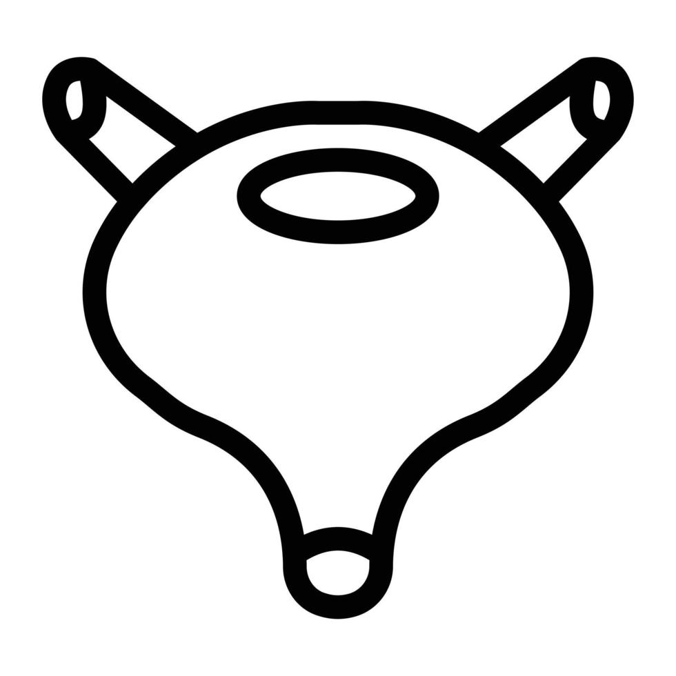 bladder vector illustration on a background.Premium quality symbols.vector icons for concept and graphic design.