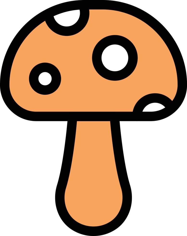 mushroom vector illustration on a background.Premium quality symbols.vector icons for concept and graphic design.