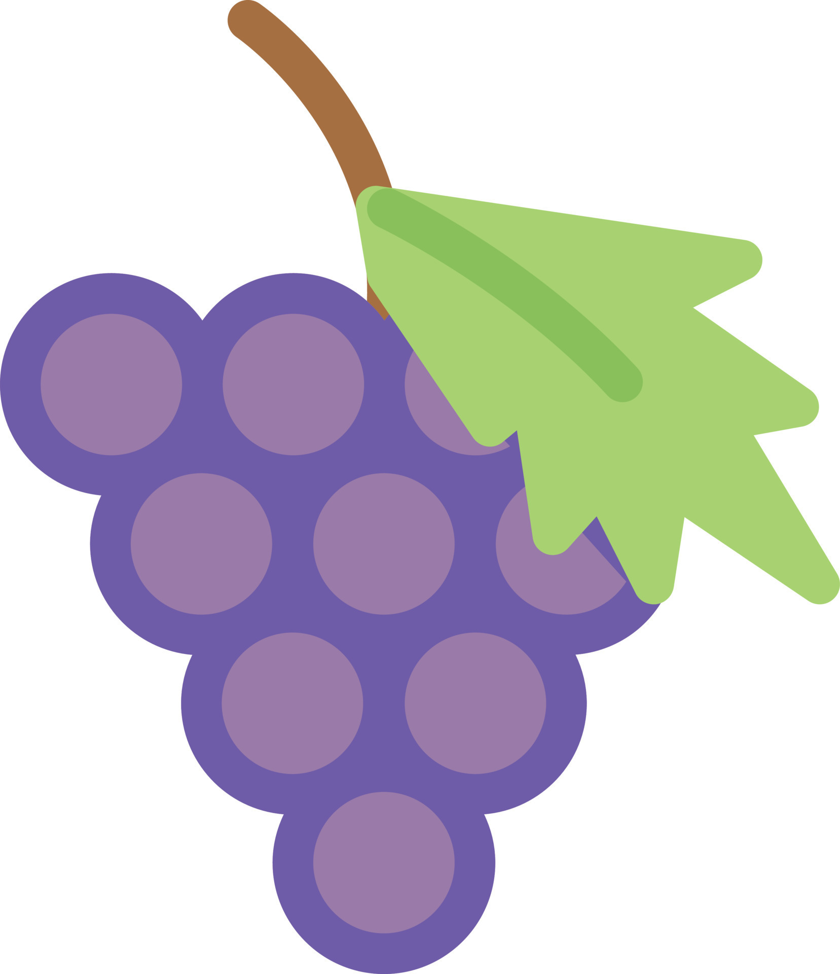 grapes graphic design