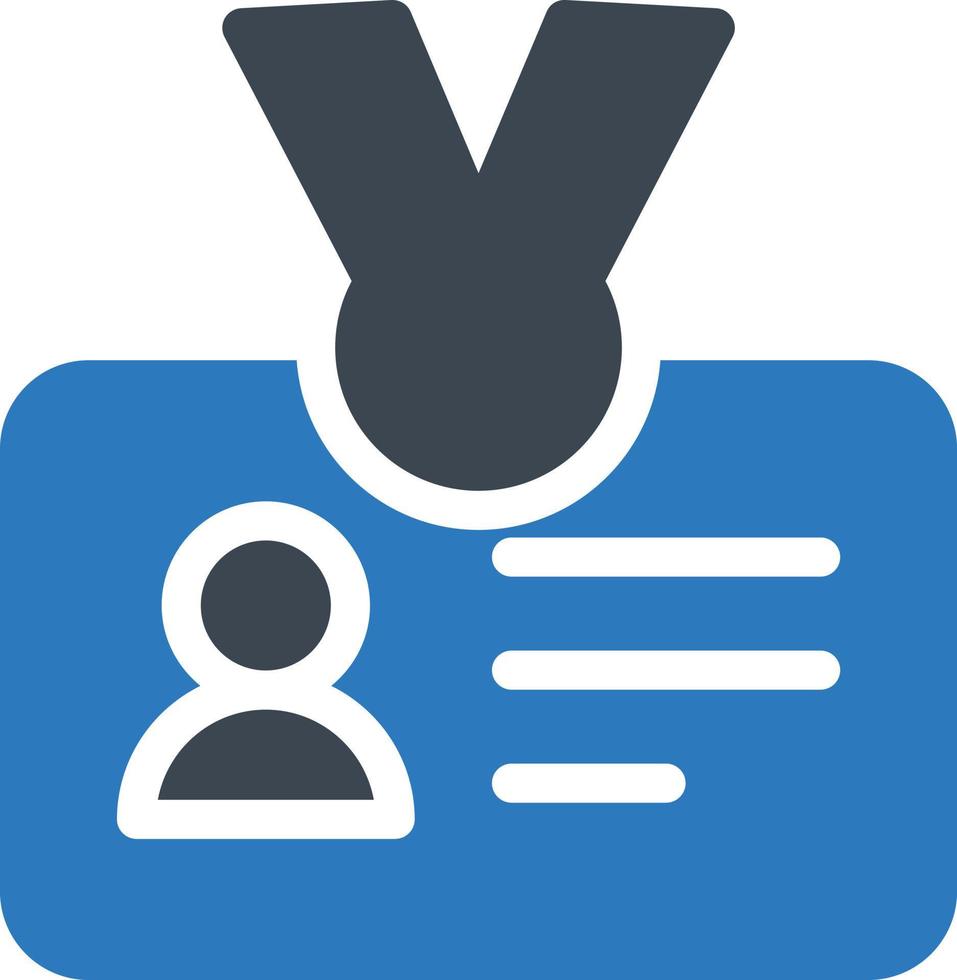 id card vector illustration on a background.Premium quality symbols.vector icons for concept and graphic design.