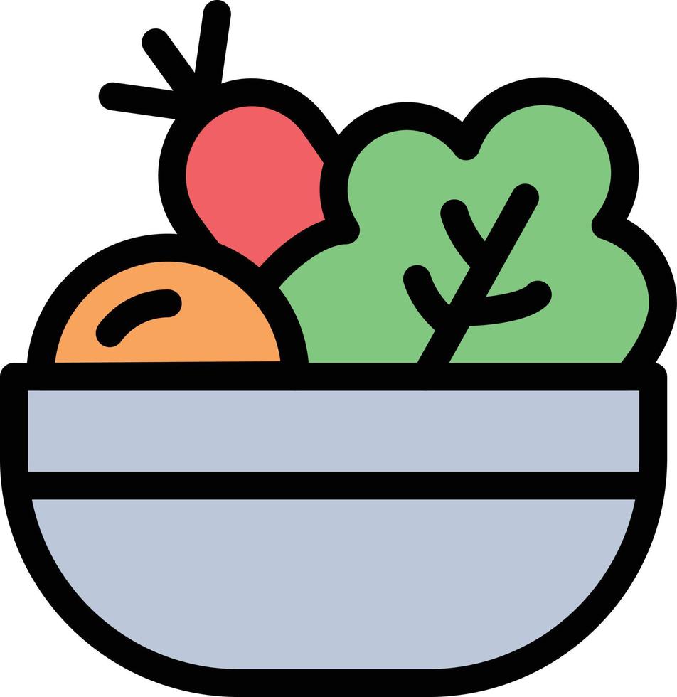 salad vector illustration on a background.Premium quality symbols.vector icons for concept and graphic design.