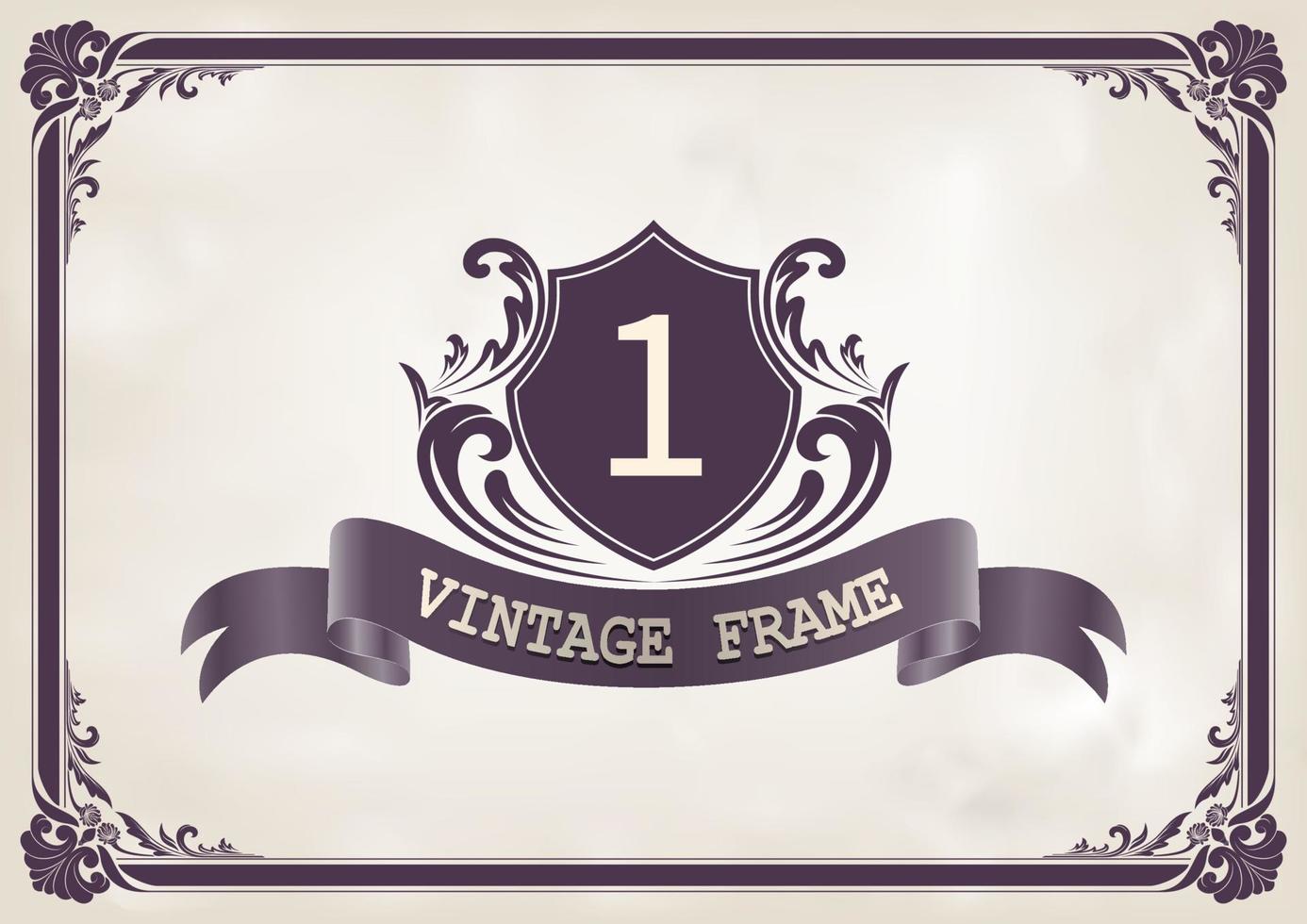 decorative frame vector