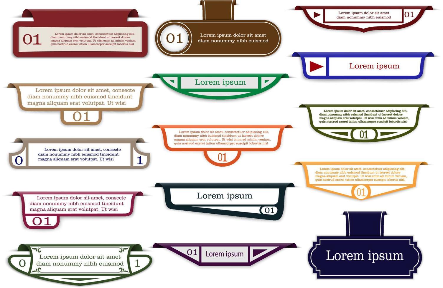 paper label vector