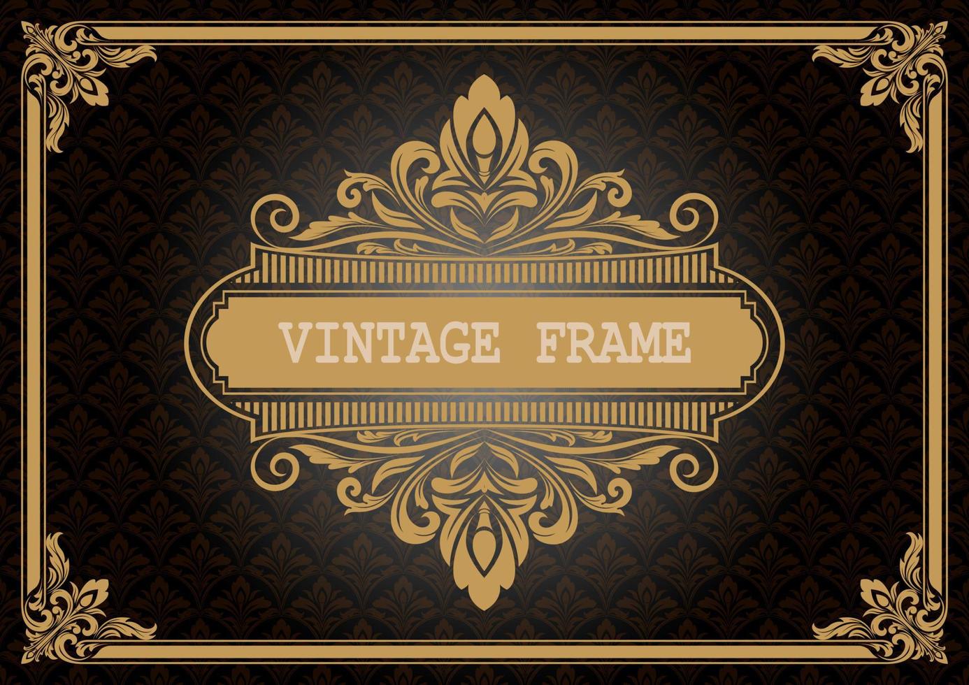 decorative frame vector