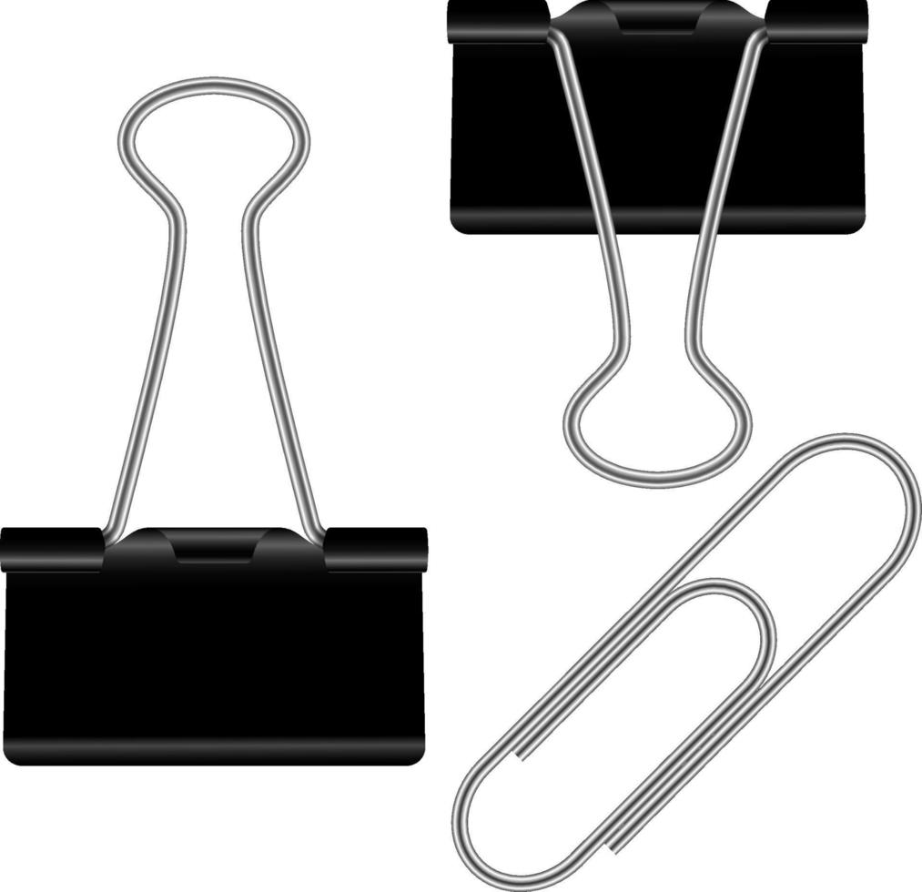 paper clips vector