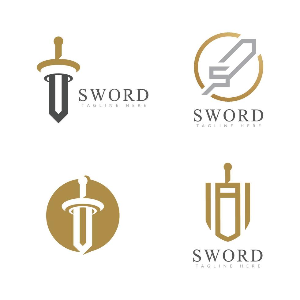 Sword Logo icon vector template