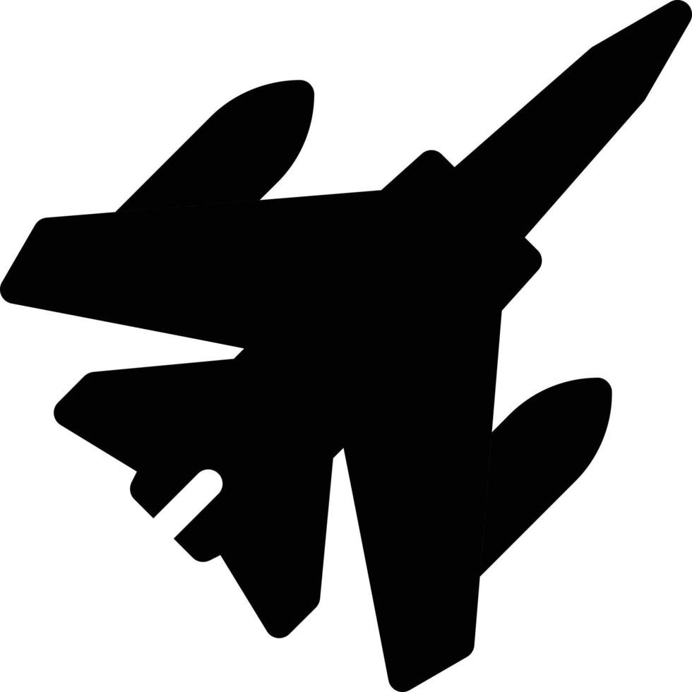 ilustración de vector de avión de combate en un fondo. símbolos de calidad premium. iconos vectoriales para concepto y diseño gráfico.