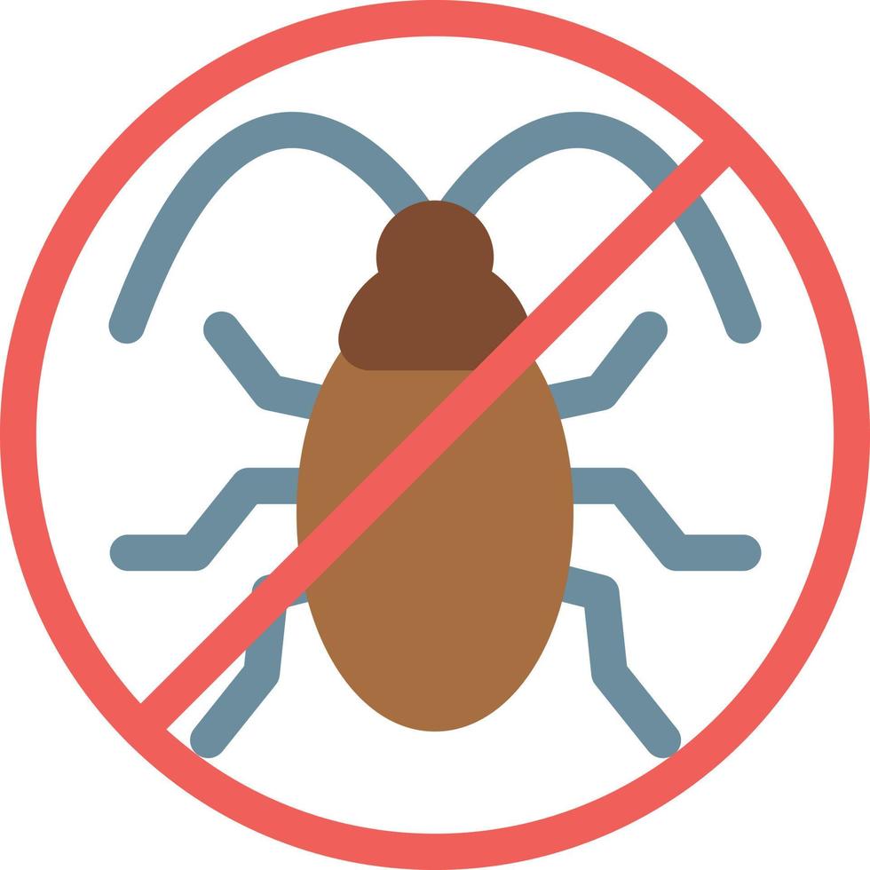 ilustración de vector de cucaracha en un fondo. símbolos de calidad premium. iconos vectoriales para concepto y diseño gráfico.