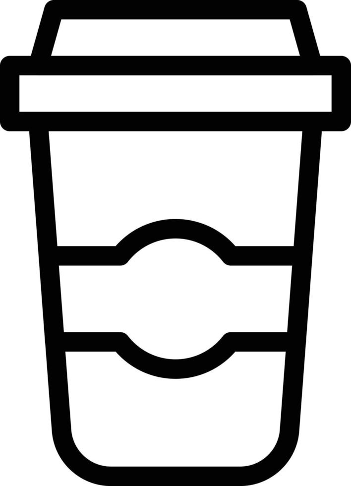 Ilustración de vector de vaso de papel sobre un fondo. Símbolos de calidad premium. Iconos vectoriales para concepto y diseño gráfico.