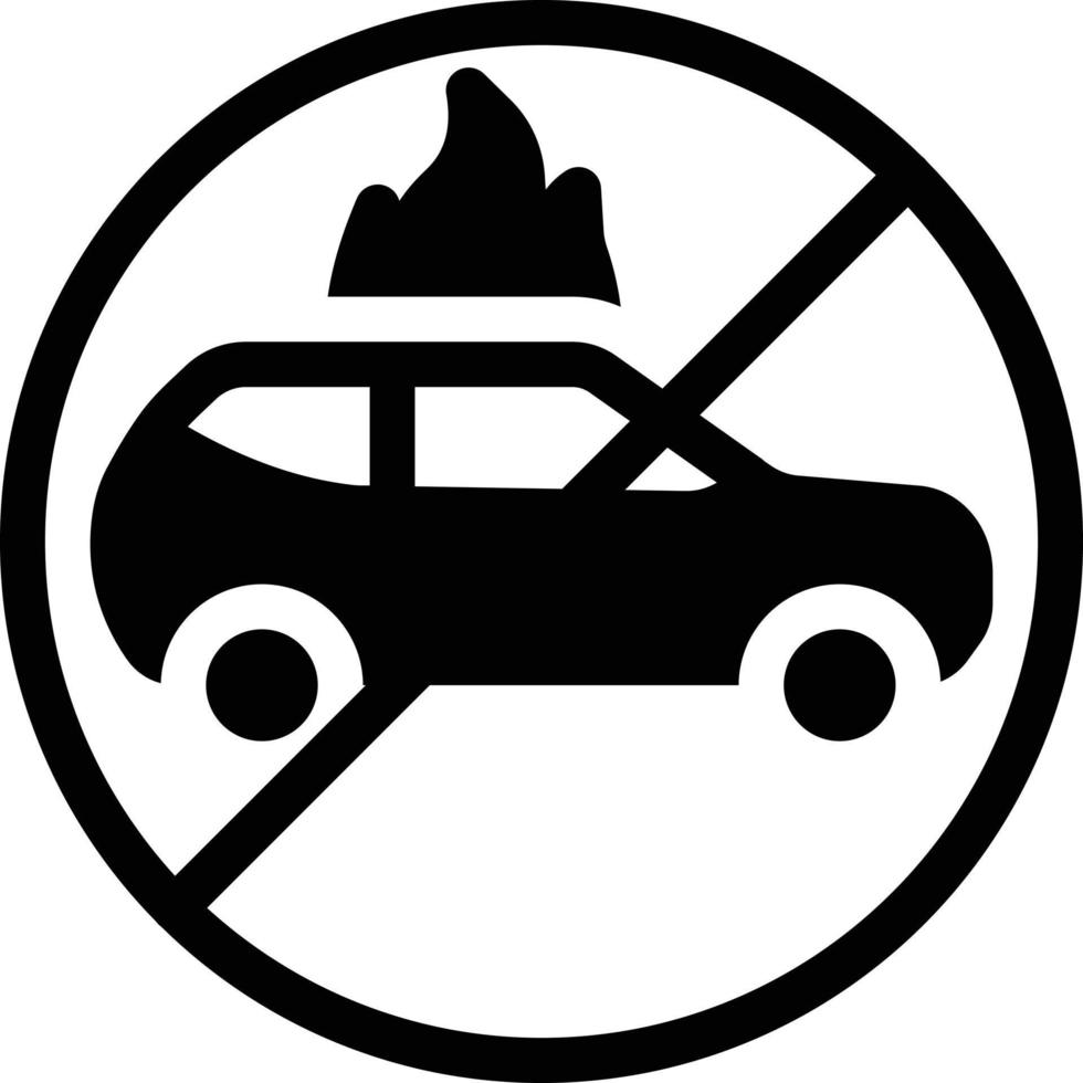 No Fire Car Vector Illustration On A Background Premium Quality Symbols no-fire-car-vector-illustration-on-a-background-premium-quality-symbols