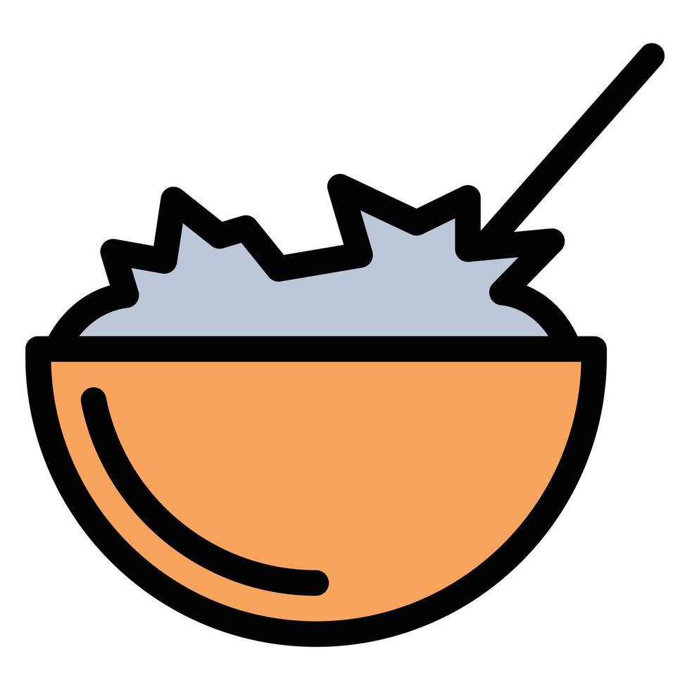 salad bowl vector illustration on a background.Premium quality symbols.vector icons for concept and graphic design.