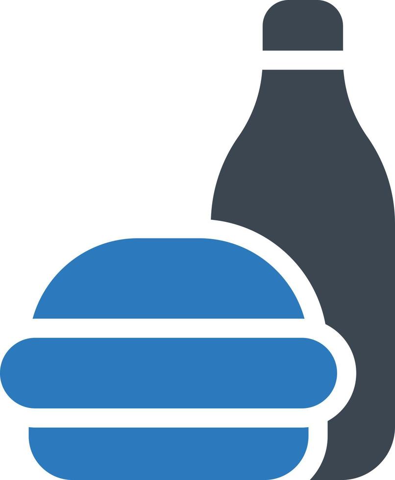 drink burger vector illustration on a background.Premium quality symbols.vector icons for concept and graphic design.