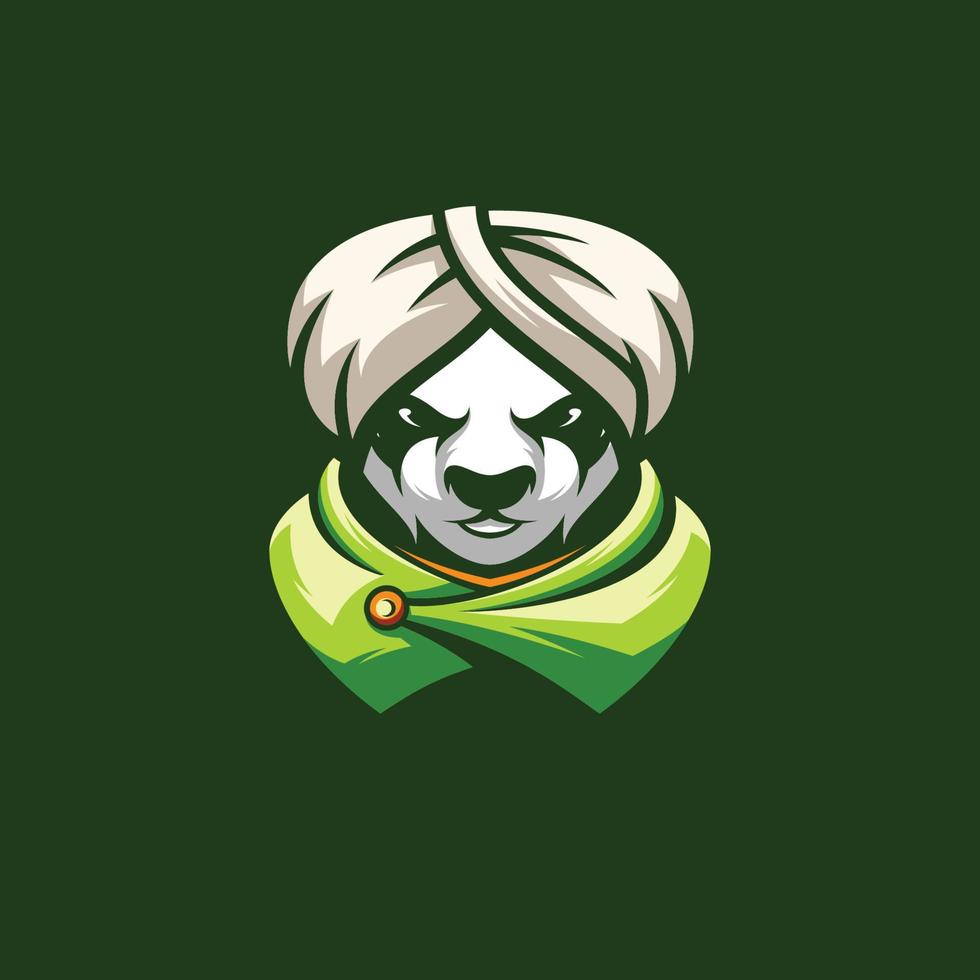 Panda Mascot Design vector