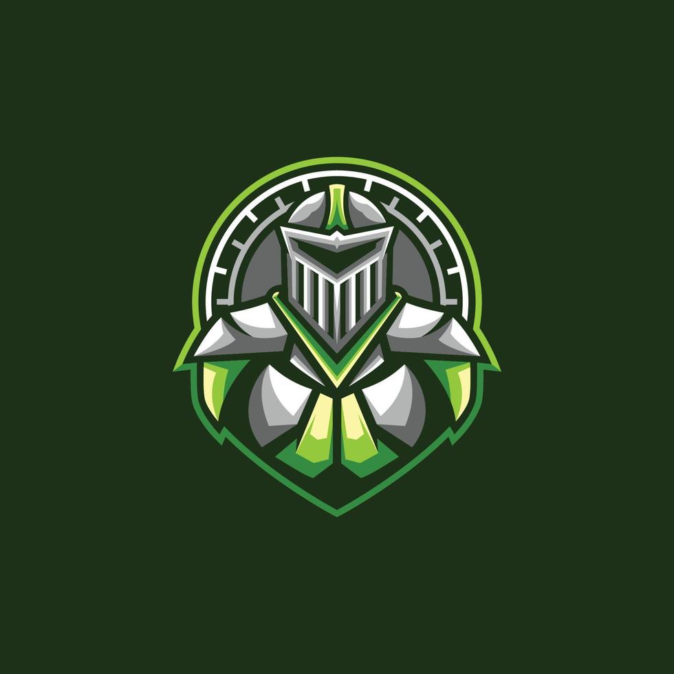 Knight Mascot Design vector