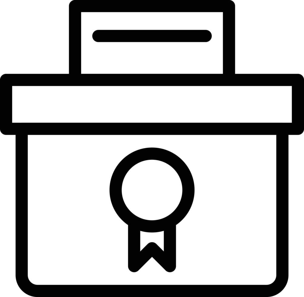 ballot vector illustration on a background.Premium quality symbols.vector icons for concept and graphic design.