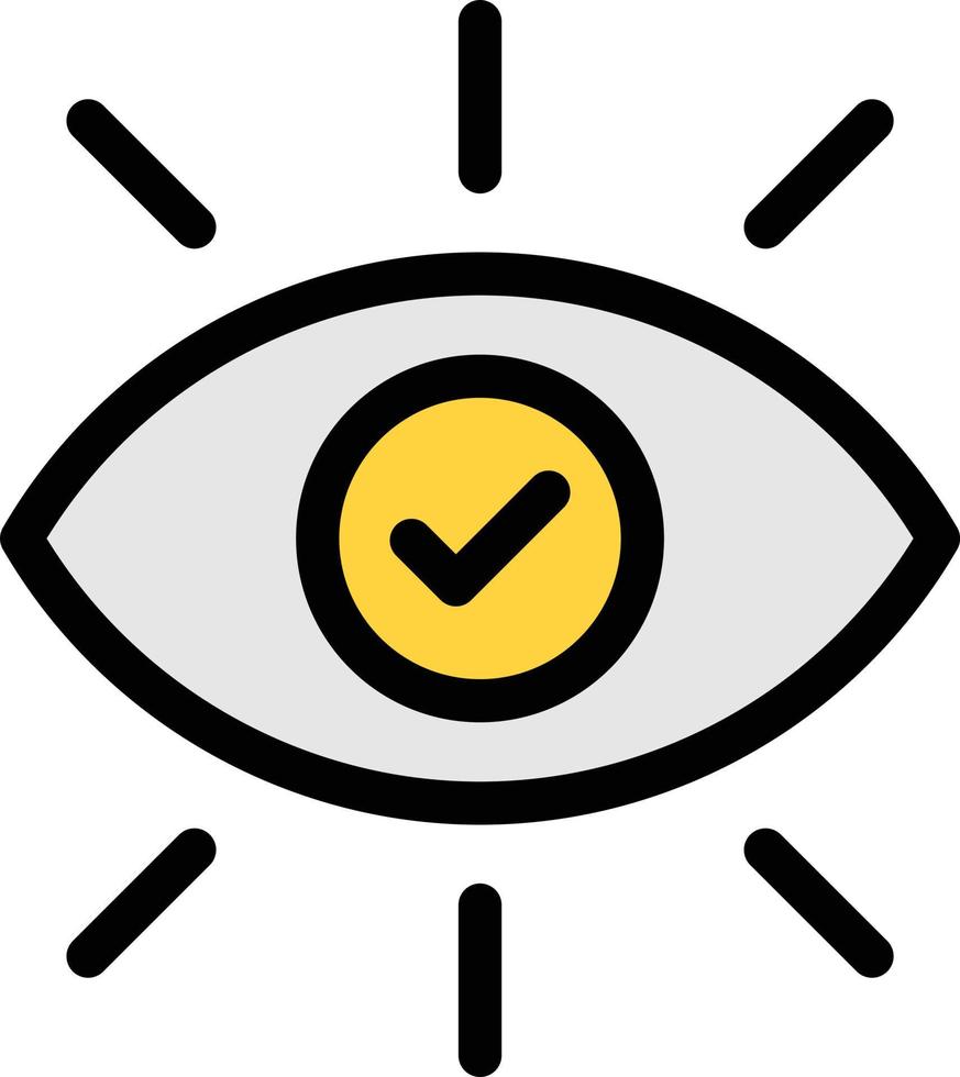 eye vector illustration on a background.Premium quality symbols.vector icons for concept and graphic design.