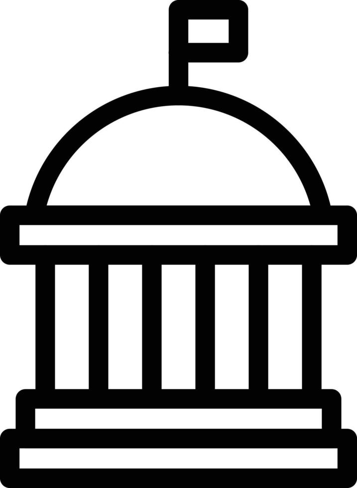 court vector illustration on a background.Premium quality symbols.vector icons for concept and graphic design.