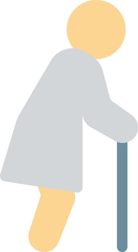 old woman vector illustration on a background.Premium quality symbols.vector icons for concept and graphic design.