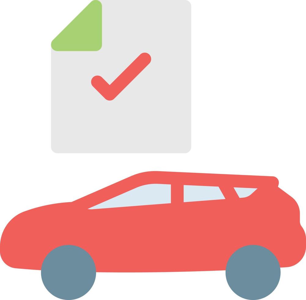 papeles de coche ilustración vectorial sobre un fondo. símbolos de calidad premium. iconos vectoriales para concepto y diseño gráfico. vector