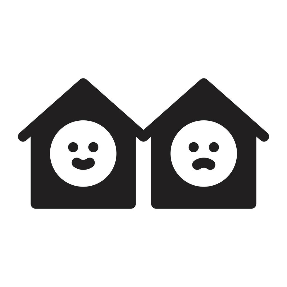 neighbour vector illustration on a background.Premium quality symbols.vector icons for concept and graphic design.