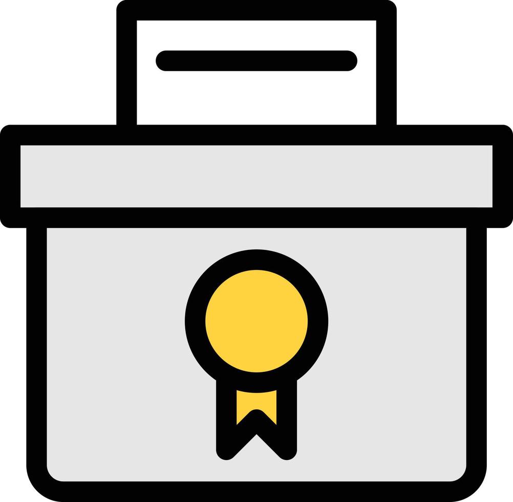 ballot vector illustration on a background.Premium quality symbols.vector icons for concept and graphic design.