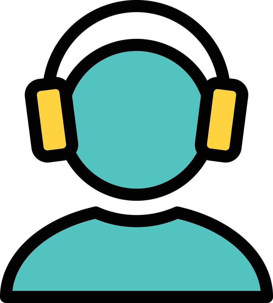 headphone vector illustration on a background.Premium quality symbols.vector icons for concept and graphic design.