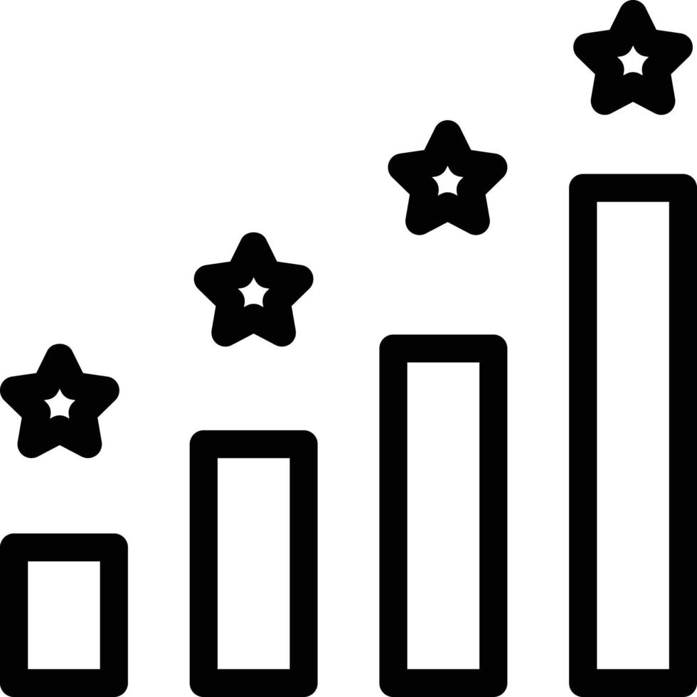rating chart vector illustration on a background.Premium quality symbols.vector icons for concept and graphic design.