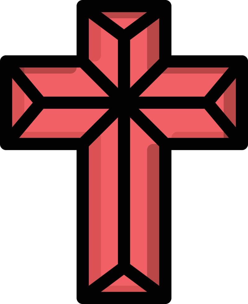 cross vector illustration on a background.Premium quality symbols.vector icons for concept and graphic design.