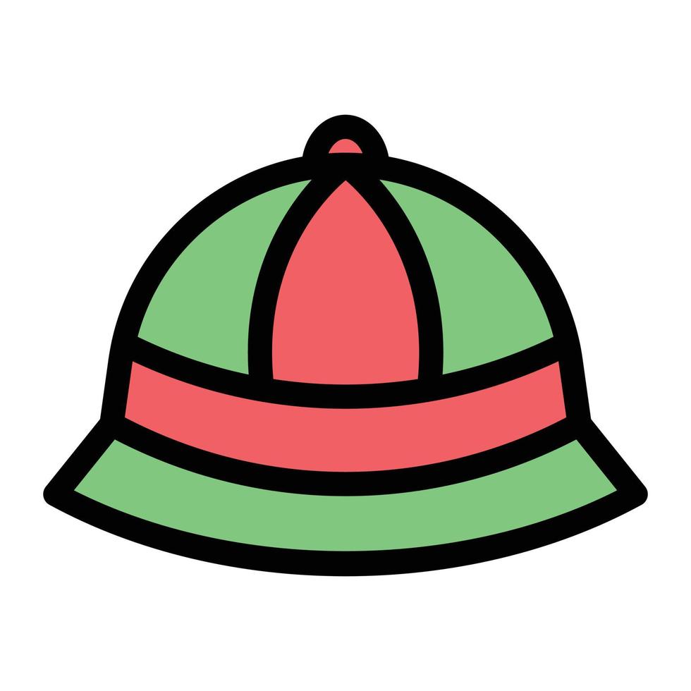 cap vector illustration on a background.Premium quality symbols.vector icons for concept and graphic design.