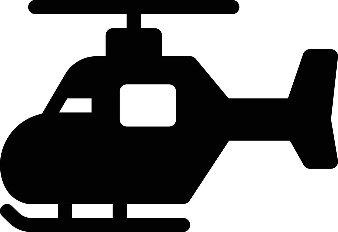 Ilustración de vector de helicóptero en un fondo. Símbolos de calidad premium. iconos vectoriales para concepto y diseño gráfico.