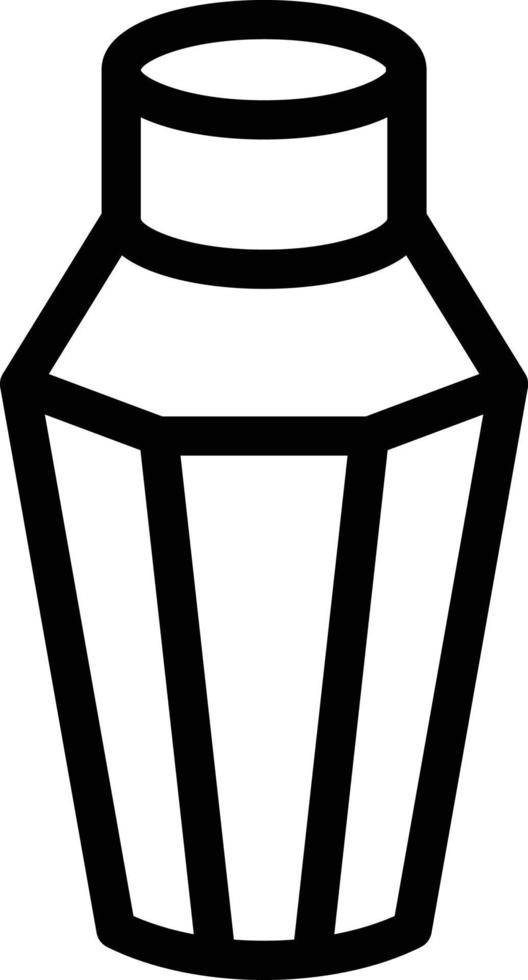 shaker bottle vector illustration on a background.Premium quality symbols.vector icons for concept and graphic design.