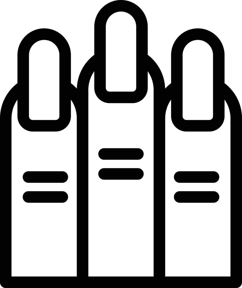 fingers nail vector illustration on a background.Premium quality symbols.vector icons for concept and graphic design.