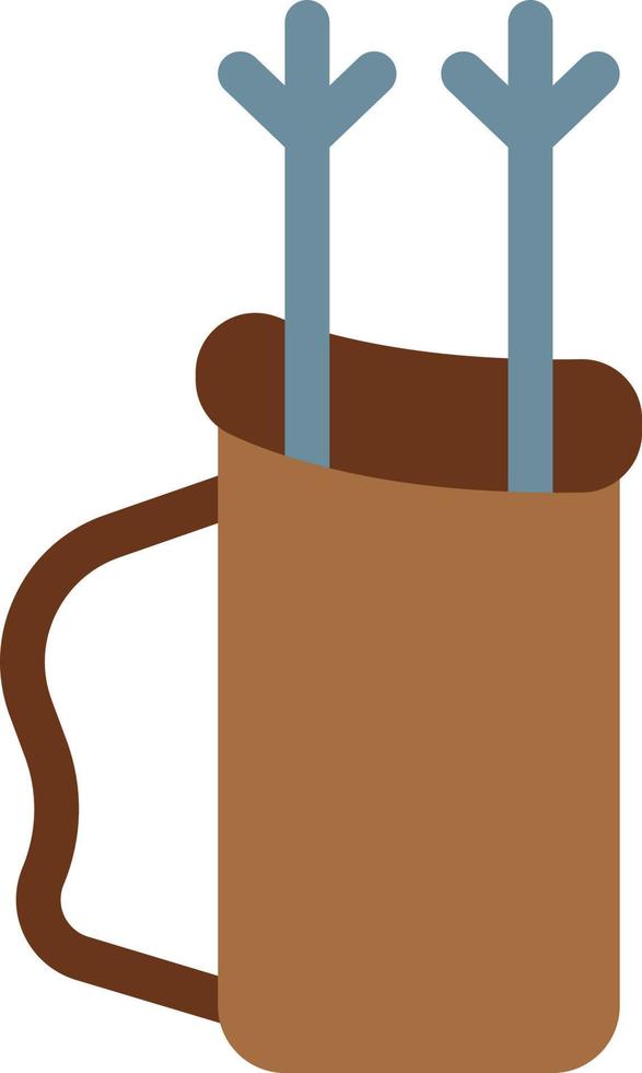 hunting bag vector illustration on a background.Premium quality symbols.vector icons for concept and graphic design.
